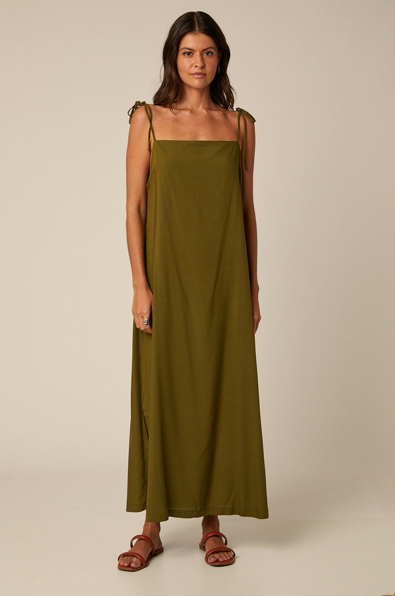 Vestido Gal - Oliva