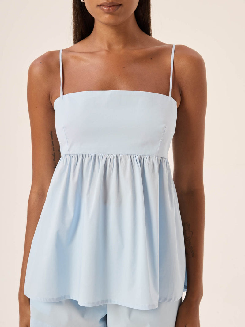 Blusa Alba - Azul Céu