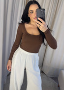 Body Beatrice - Marrom