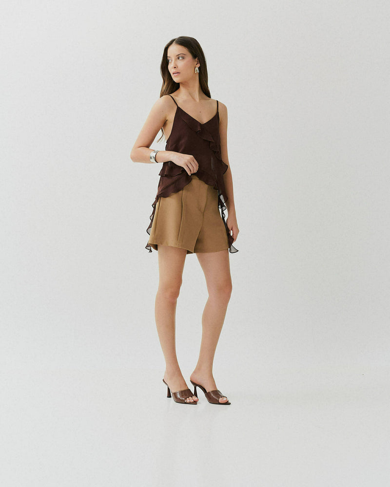 Blusa Bru - Marrom