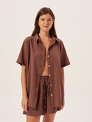 Camisa Ipa - Cacau