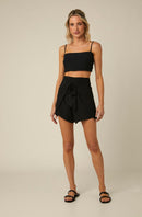 Short traspasse - Preto