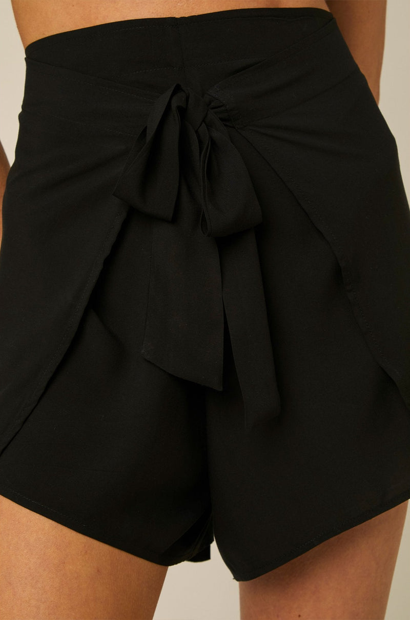 Short traspasse - Preto