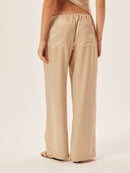 Calça Slip Satin- Champagne