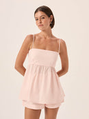 Blusa Alba - Rosa Quartzo