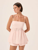 Blusa Alba - Rosa Quartzo