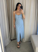 Vestido Mariela - Baby Blue