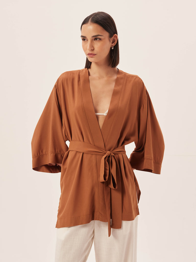 Kimono - Amêndoa