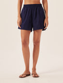 Conjunto Tricoline - Marinho