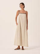 Vestido Emma - Linho Natural