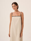 Vestido Emma - Linho Natural