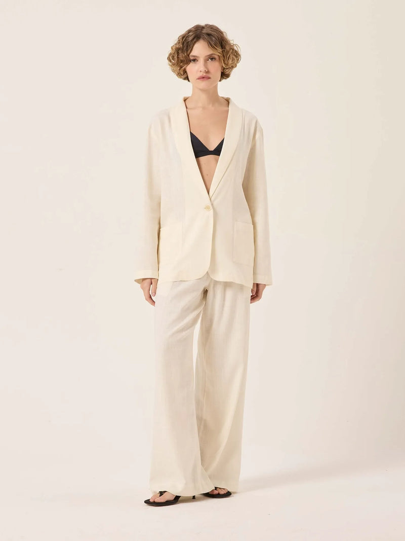 Blazer Linho - Cru