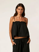Blusa Alcinha Ipa - Preto