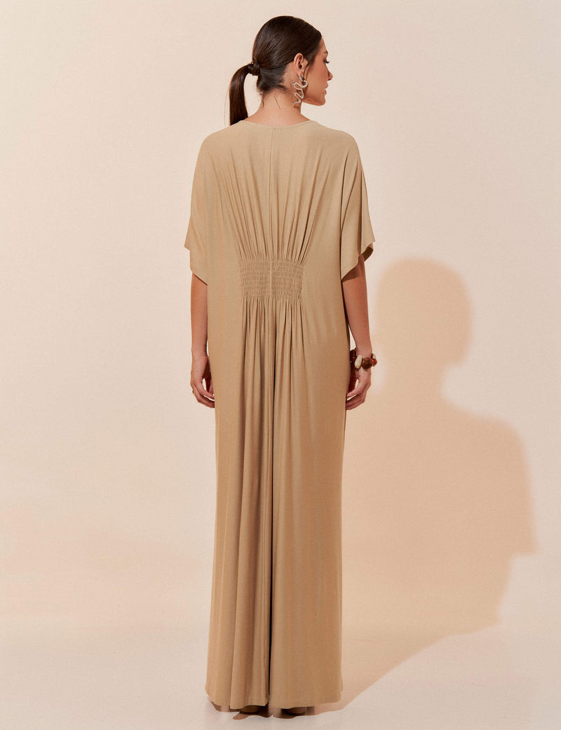 Vestido Elva - Bege