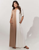 Vestido Pruella -Bege / Off White