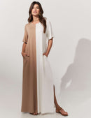 Vestido Pruella -Bege / Off White