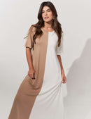 Vestido Pruella -Bege / Off White