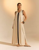 Vestido Adeline - Bege Claro