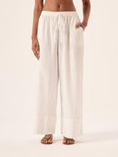 Calça Pantalona Ipa - Branco