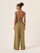 Calça Pantalona Ipa - Oliva