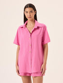 Camisa Ipa - Rosa Magnólia