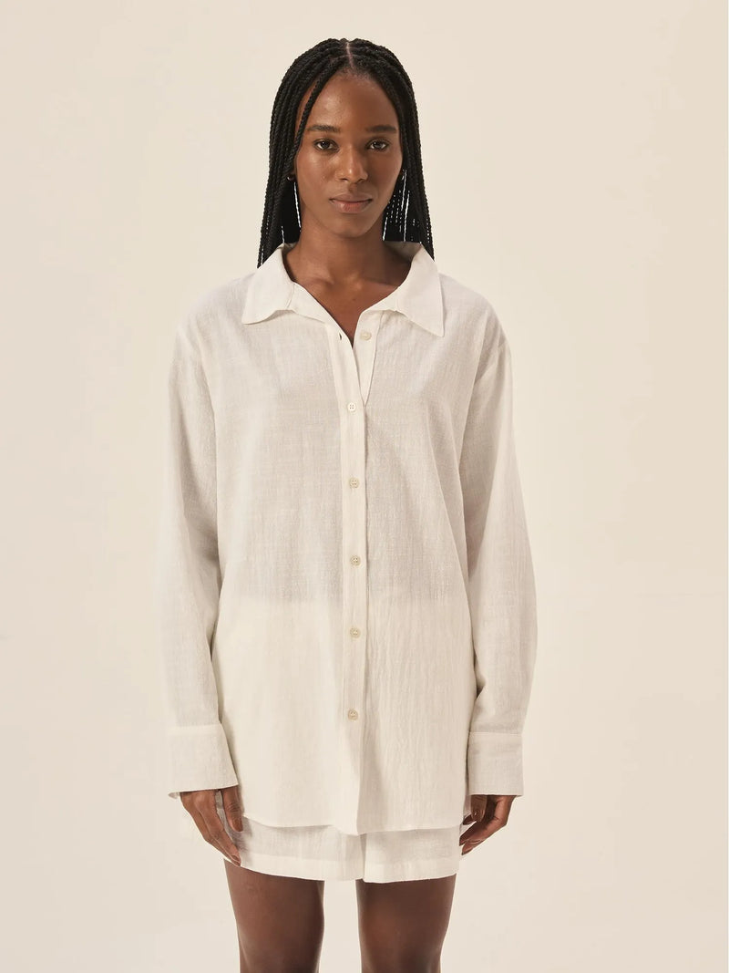 Camisa Ipa manga longa - Branco