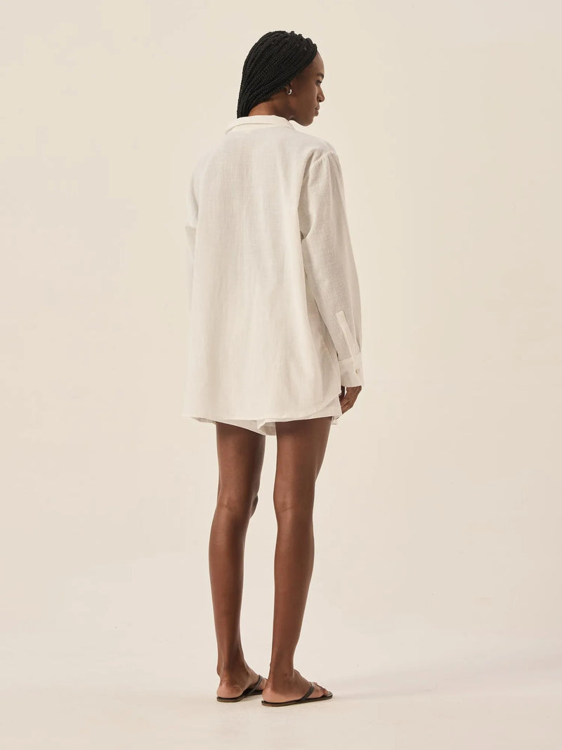 Camisa Ipa manga longa - Branco