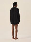 Camisa Ipa manga longa - Preto