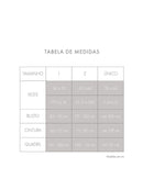 Saia Ava Tricoline - Vermelha