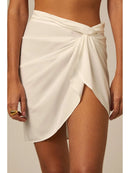 Mini Pareô Viscose - Branco