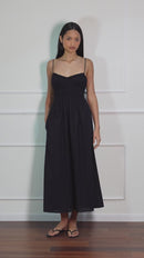 Vestido Marie Voil - Preto