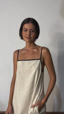 Vestido Emma - Linho Natural