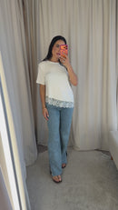 Tee Margarida - Off White