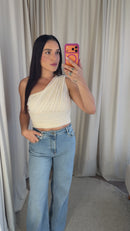 Blusa Thalia - Creme