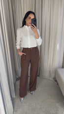 Calça Pati - Marrom