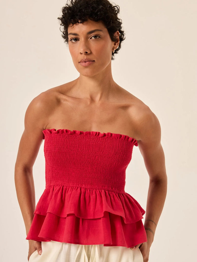 Top Celine - Vermelho