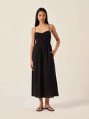 Vestido Marie Voil - Preto