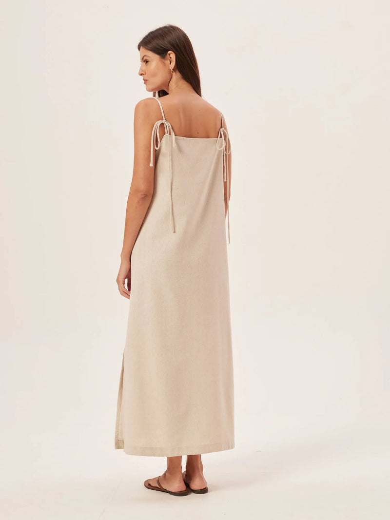 Vestido Gal - Linho Natural